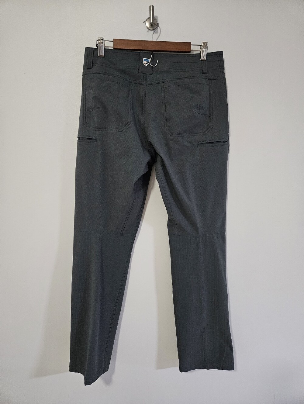 Kuhl Silencr Pant - Men's Gray Softshell Ripstop Gusseted Stretch Pants 32x30 - Picture 2 of 6